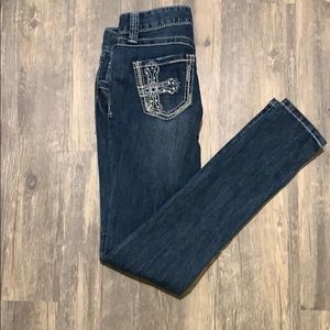 Red camel blue jeans